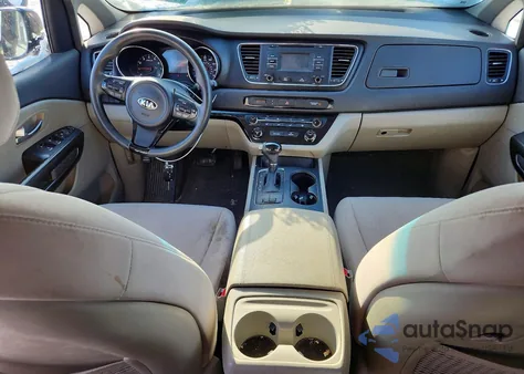 2017 Kia Sedona Lx z USA, uszkodzony, nr VIN KNDMB5C16H6221432